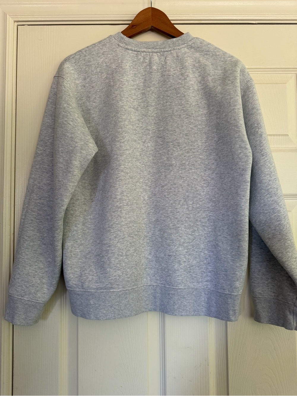 Brunette Label “BLONDE” Graphic Sweatshirt – Heather Grey | s/m - Picture 3 of 5